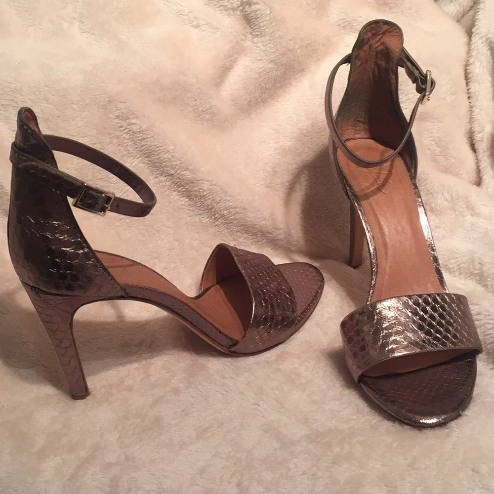 Rose Gold Joie Jaclyn heels!